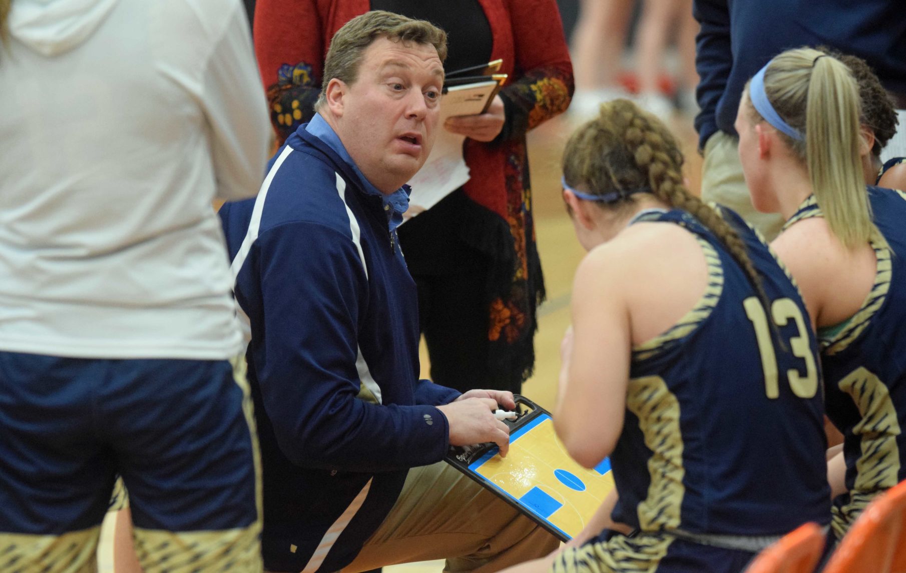 Baraboo coach Mike Behl
